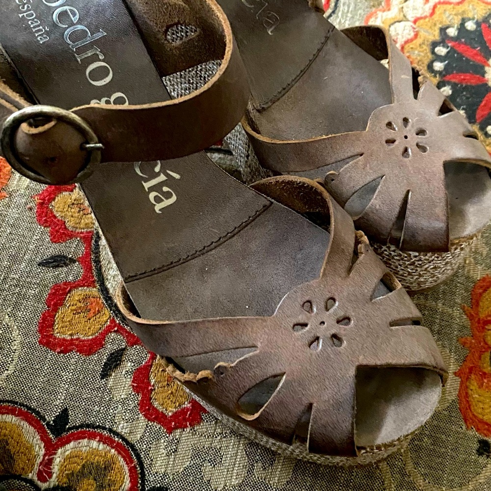 Pedro Garcia wedge sandal